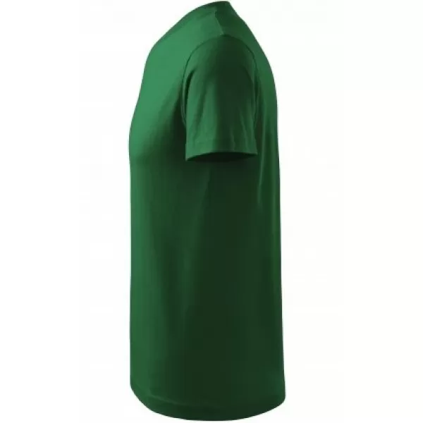  Pánske tričko MALFINI V-NECK 102 FĽAŠKOVO ZELENÁ 
