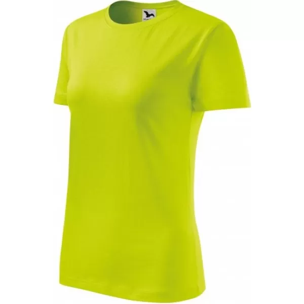  Dámske tričko MALFINI CLASSIC NEW 133 LIMETKOVÁ 