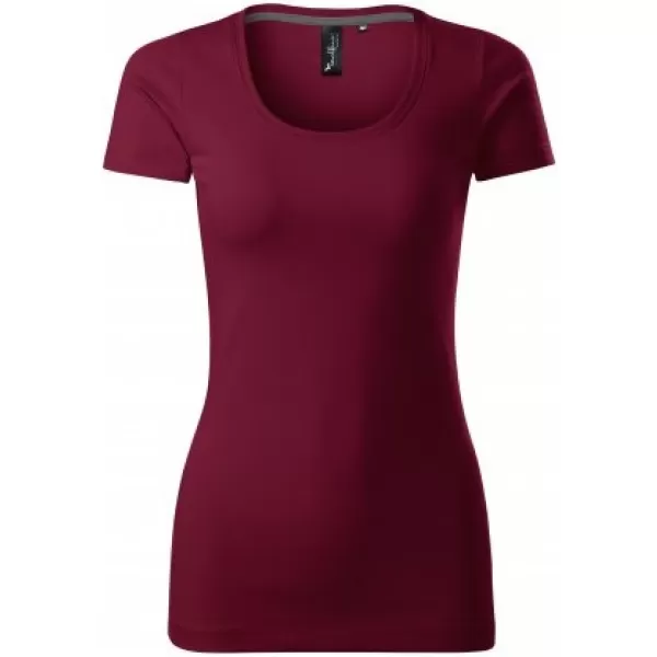  Dámske tričko s krátkym rukávom MALFINI PREMIUM ACTION 152 GARNET 