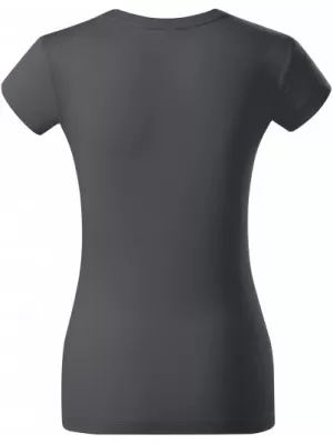 Dámske tričko s krátkym rukávom MALFINI PREMIUM EXCLUSIVE 154 LIGHT ANTHRACITE