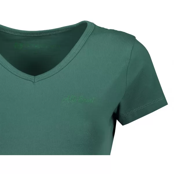  Dámske tričko ALTISPORT Luken LTSS701 KHAKI 