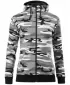 Dámska mikina MALFINI CAMO ZIPPER C20 CAMOUFLAGE GRAY