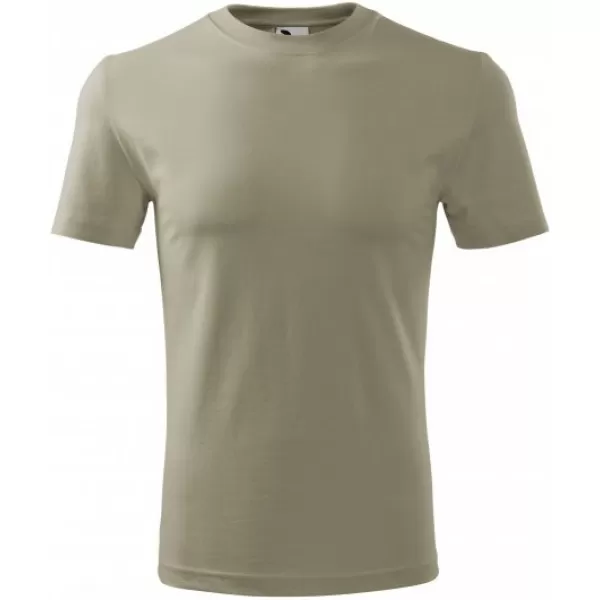  Pánske tričko MALFINI CLASSIC NEW 132 SVETLÁ KHAKI 