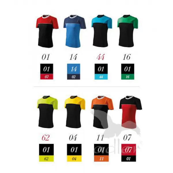  Pánske tričko MALFINI COLORMIX 109 ČIERNA 