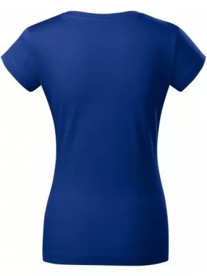 Dámske tričko MALFINI FIT V-NECK 162 KRÁĽOVSKÁ MODRÁ
