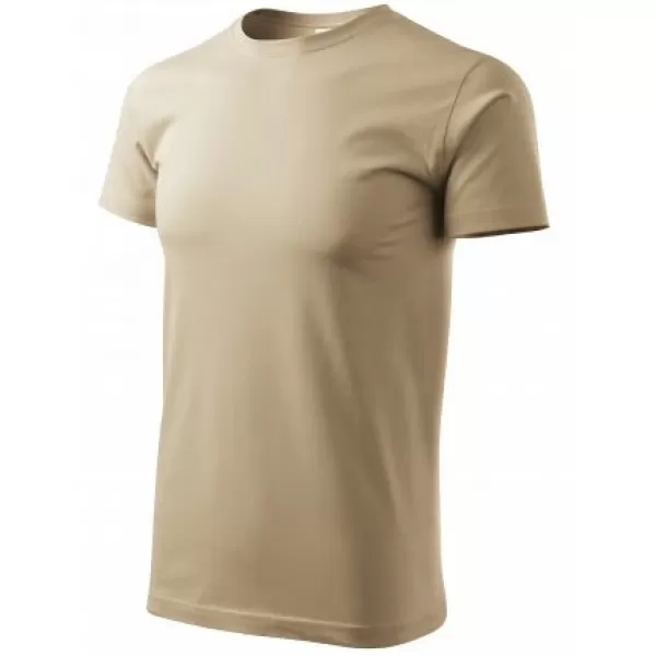  Pánske tričko MALFINI BASIC 129 PIESKOVÁ 