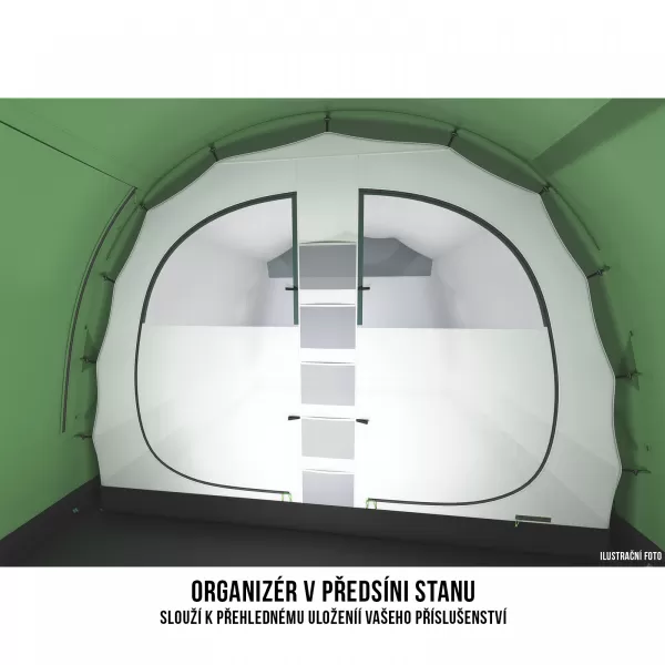  Rodinný stan HUSKY CARAVAN 12 DURAL zelená 
