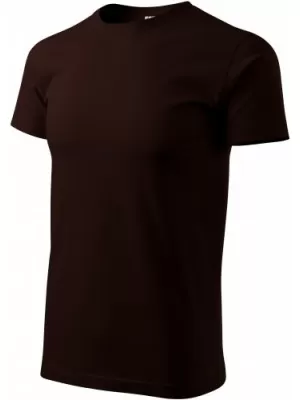 Pánske tričko MALFINI HEAVY NEW 137 KÁVOVÁ