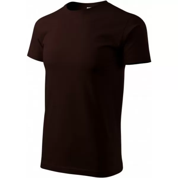  Pánske tričko MALFINI HEAVY NEW 137 KÁVOVÁ 
