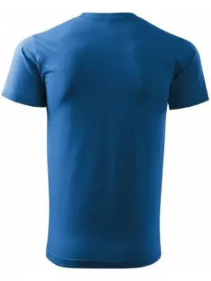 Pánske tričko MALFINI BASIC 129 AZÚROVO MODRÁ