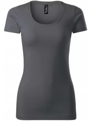 Dámske tričko s krátkym rukávom MALFINI PREMIUM ACTION 152 LIGHT ANTHRACITE