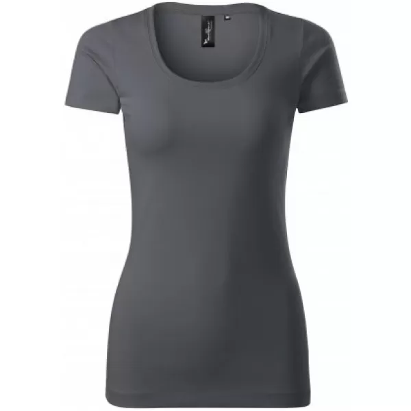  Dámske tričko s krátkym rukávom MALFINI PREMIUM ACTION 152 LIGHT ANTHRACITE 