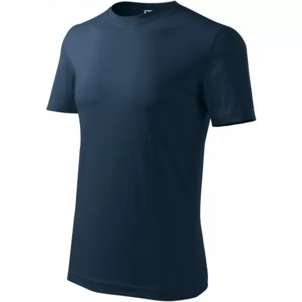  Pánske tričko MALFINI CLASSIC NEW 132 NÁMORNÁ MODRÁ 