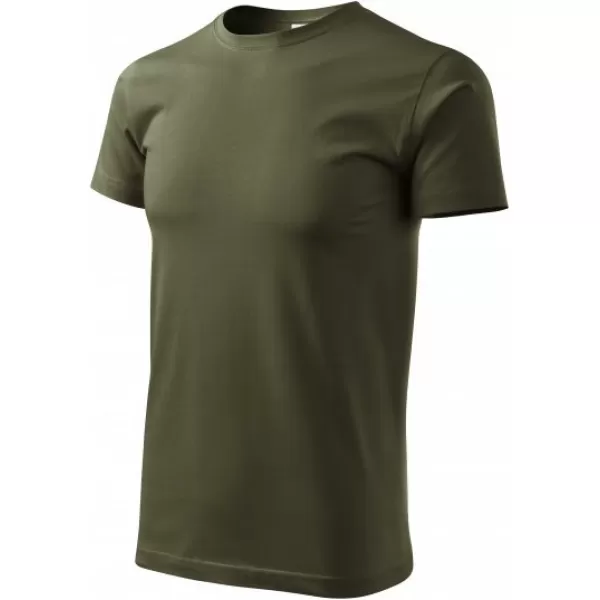  Pánske tričko MALFINI HEAVY NEW 137 MILITARY 