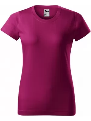 Dámske tričko MALFINI BASIC 134 FUCHSIA RED