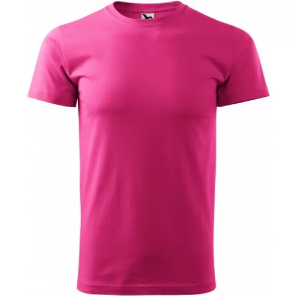  Pánske tričko MALFINI HEAVY NEW 137 PURPUROVÁ 