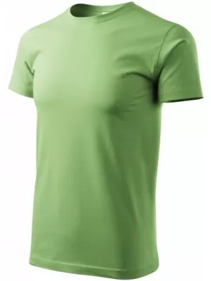 Pánske tričko MALFINI HEAVY NEW 137 TRÁVOVO ZELENÁ