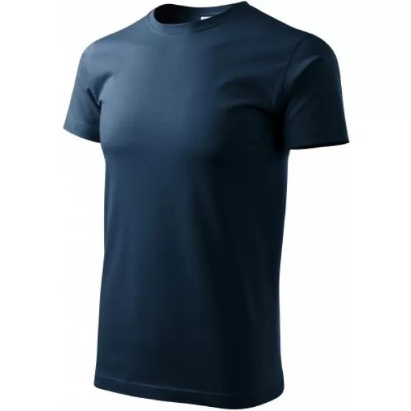  Pánske tričko MALFINI HEAVY NEW 137 NÁMORNÁ MODRÁ 