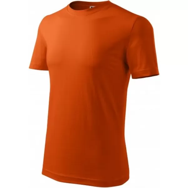  Pánske tričko MALFINI CLASSIC NEW 132 ORANŽOVÁ 