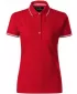 Dámske tričko s golierom MALFINI PREMIUM PERFECTION PLAIN 253 FORMULA RED
