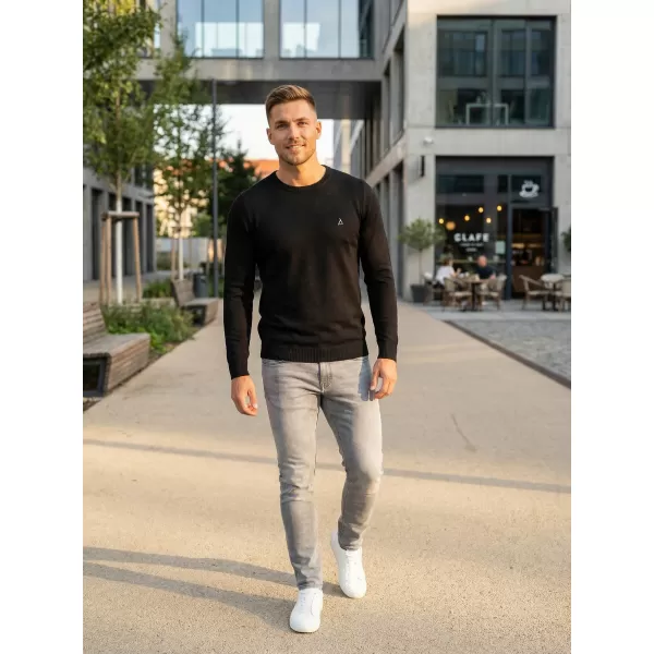  Pánsky sveter ALTISPORT KAMIQ MPLS096 ČIERNA 