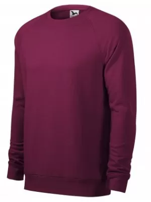 Pánska mikina MALFINI MERGER 415 RED PLUM MELÍR