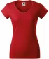 Dámske tričko MALFINI FIT V-NECK 162 ČERVENÁ