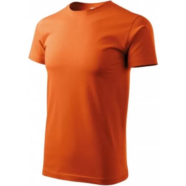  Pánske tričko MALFINI HEAVY NEW 137 ORANŽOVÁ 