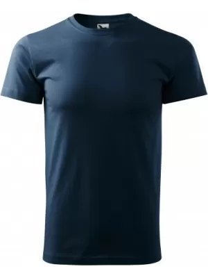 Pánske tričko MALFINI HEAVY NEW 137 NÁMORNÁ MODRÁ