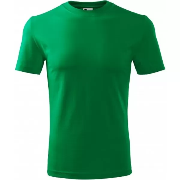  Pánske tričko MALFINI CLASSIC NEW 132 STREDNE ZELENÁ 