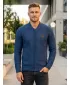 Pánsky sveter ALTISPORT ZINAJ MPLS093 TMAVO MODRÁ