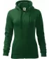 Dámska mikina MALFINI TRENDY ZIPPER 411 FĽAŠKOVO ZELENÁ