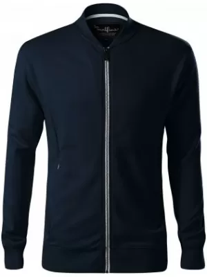 Pánska mikina MALFINI PREMIUM BOMBER 453 NÁMORNÁ MODRÁ