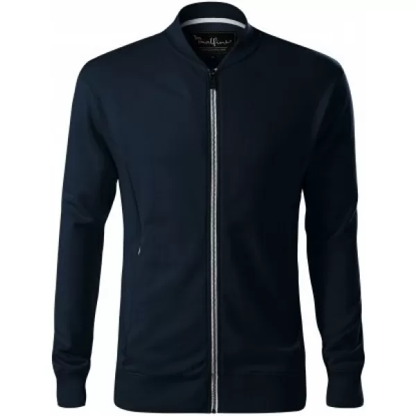  Pánska mikina MALFINI PREMIUM BOMBER 453 NÁMORNÁ MODRÁ 