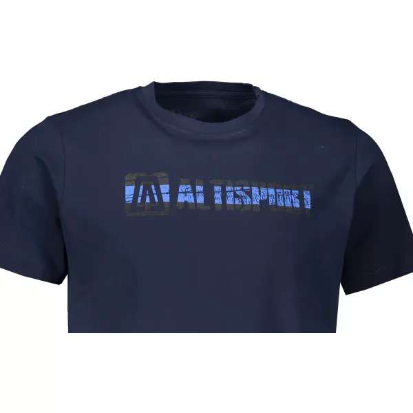  Pánske tričko ALTISPORT Baber MTSS606 TMAVO MODRÁ 