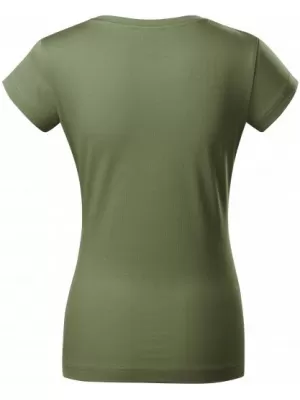 Dámske tričko MALFINI VIPER 161 KHAKI