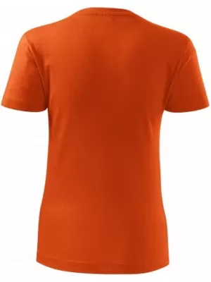 Dámske tričko MALFINI CLASSIC NEW 133 ORANŽOVÁ
