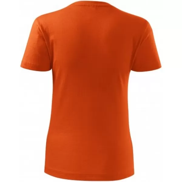  Dámske tričko MALFINI CLASSIC NEW 133 ORANŽOVÁ 