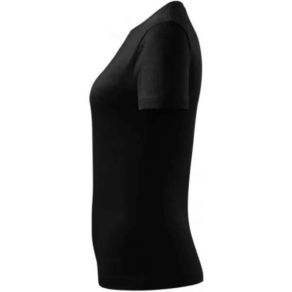  Dámske tričko MALFINI CLASSIC NEW 133 ČIERNA 