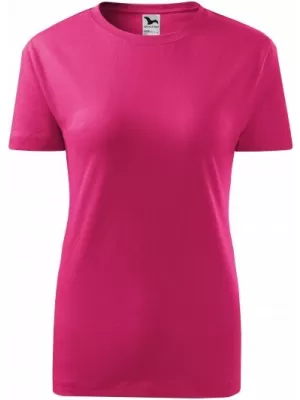 Dámske tričko MALFINI CLASSIC NEW 133 PURPUROVÁ