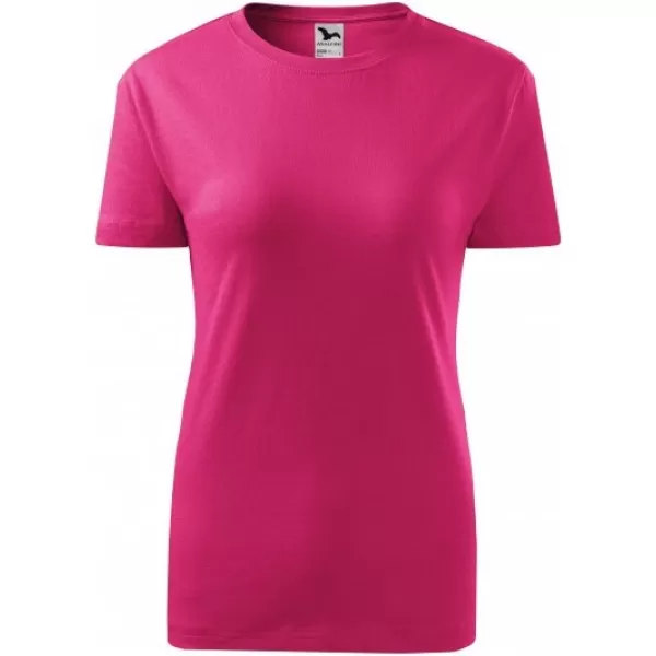  Dámske tričko MALFINI CLASSIC NEW 133 PURPUROVÁ 