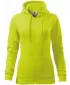 Dámska mikina MALFINI TRENDY ZIPPER 411 LIMETKOVÁ