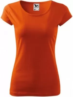 Dámske tričko MALFINI PURE 122 ORANŽOVÁ