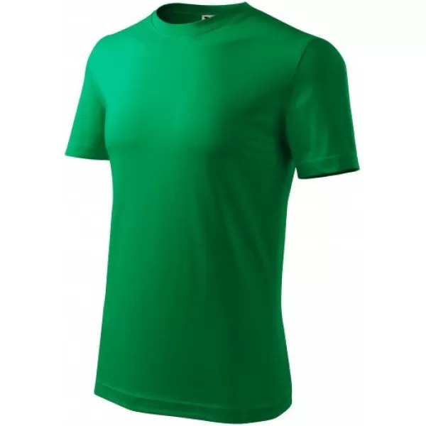  Pánske tričko MALFINI CLASSIC NEW 132 STREDNE ZELENÁ 