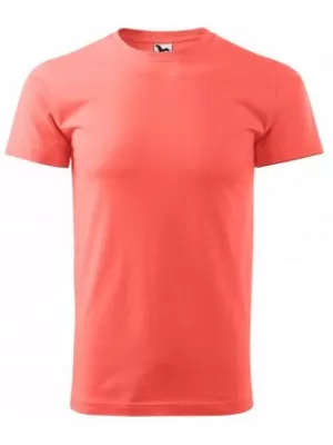 Pánske tričko MALFINI BASIC 129 KORALOVÁ
