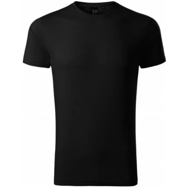  Pánske tričko s krátkym rukávom MALFINI PREMIUM EXCLUSIVE 153 ČIERNA 