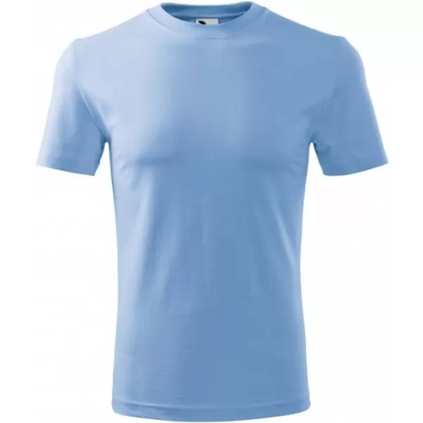  Pánske tričko MALFINI CLASSIC NEW 132 NEBESKY MODRÁ 