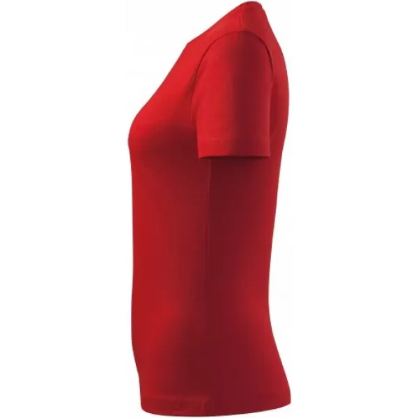  Dámske tričko MALFINI CLASSIC NEW 133 ČERVENÁ 
