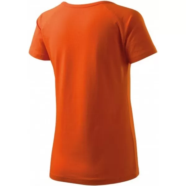  Dámske tričko MALFINI DREAM 128 ORANŽOVÁ 