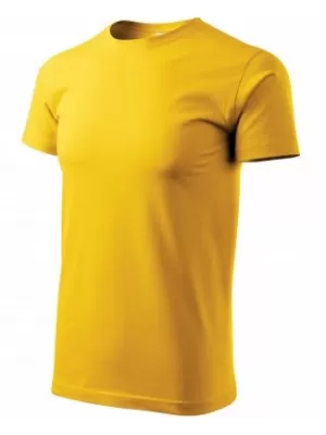 Pánske tričko MALFINI BASIC 129 ŽLTÁ